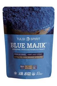 אבקת ספירולינה כחולה